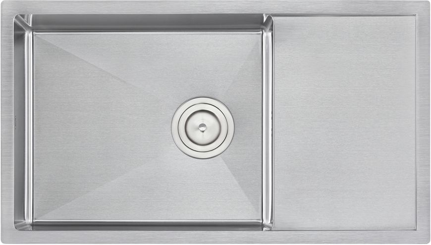 Кухонная мойка интегрированная QTAP D7844 3,0/1,2 мм Satin - QTD784412