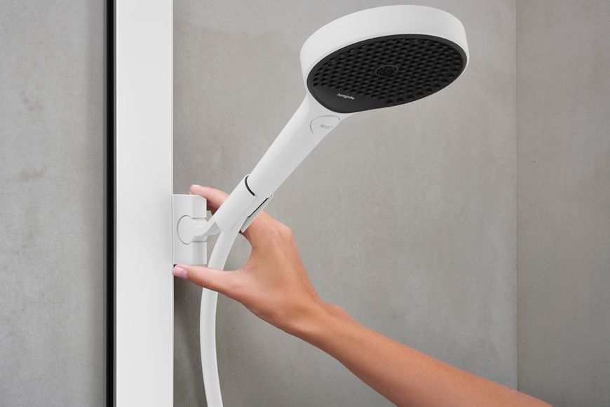 Душевая система HANSGROHE Rainfinity Showerpipe 360 1jet с термостатом ShowerTablet 350 Matt White 26853700 белая матовая - 26853700