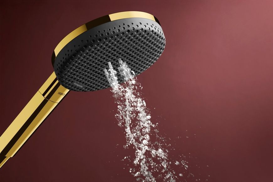 Ручний душ HANSGROHE Raindance Alive Select S 125 3jet Polished Gold Optic 24500990 золото - 24500990