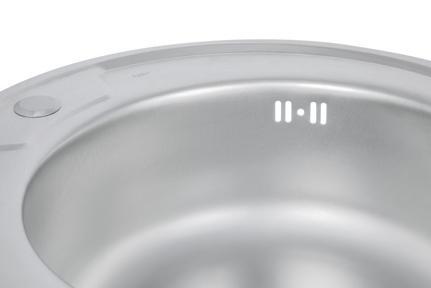 Кухонная мойка Lidz 510-D Satin 0,6 мм (160) LIDZ510DSAT06 - LIDZ510DSAT06