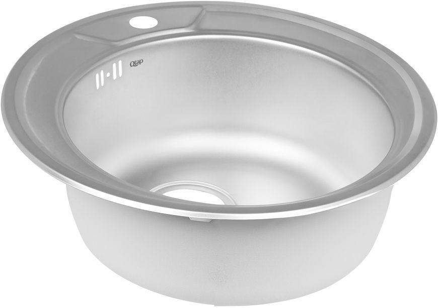 Кухонная мойка QTAP D490 Satin 0,8 мм (180) - QTD490SAT08