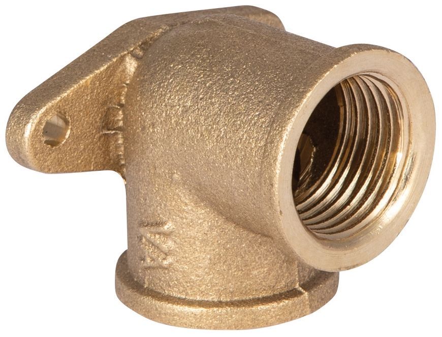 Кутик латунний SD Plus настінний 1/2"Вх1/2"В SD41815N