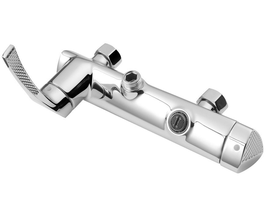 Душова система Kroner KRP Axis Line-C063 на 3 споживача, хром, латунь CV036837 - Axis Line-C063