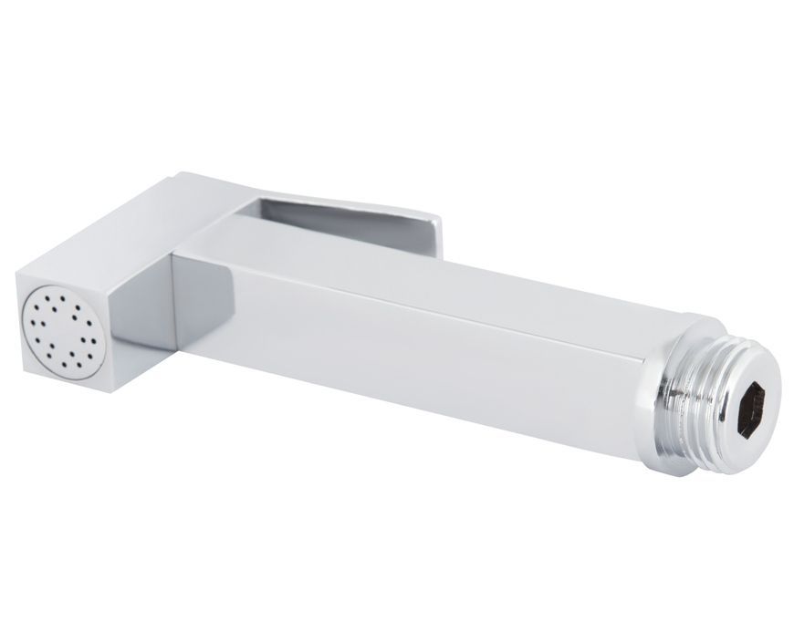 Набор для гигиенического душа Qtap Swan Cascada прямоугольный QTSWA262CRM45567 Chrome - QTSWA262CRM45567