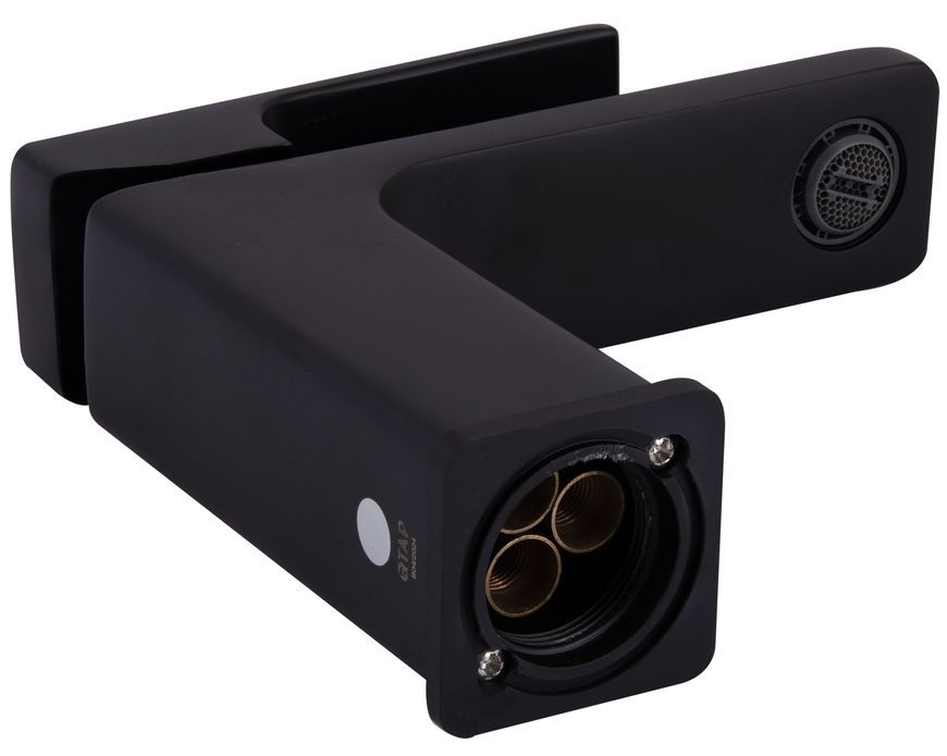 Смеситель для раковины Qtap Gemini с гигиеническим душем Black Matt QTGEM272BLM45690 - QTGEM272BLM45690