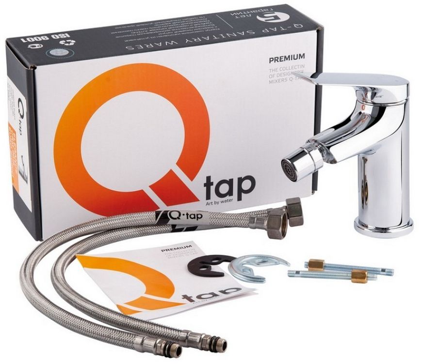 Смеситель для биде QTAP Elegance CRM 001A - QTELEGCRM001A
