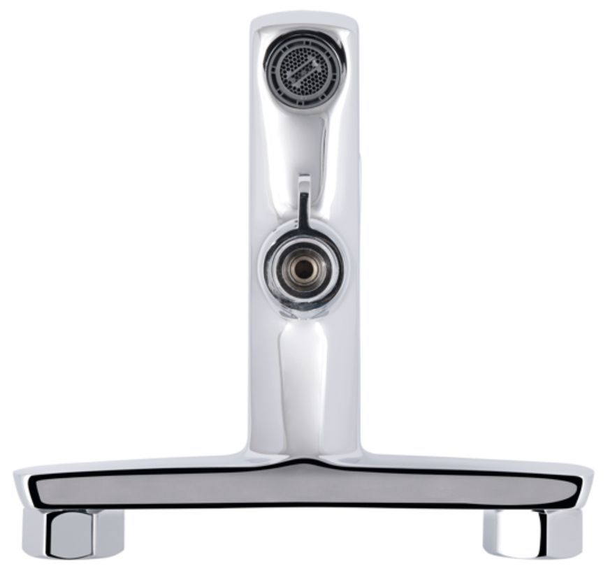 Смеситель для ванны Qtap Tern с душевым гарнитуром Chrome (k30) QTTER259CRM47586 - QTTER259CRM47586