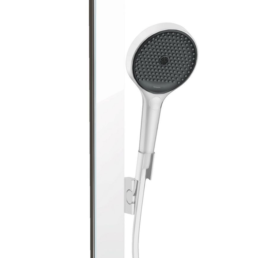 Душевая система HANSGROHE Rainfinity Showerpipe 360 1jet с термостатом ShowerTablet 350 Matt White 26853700 белая матовая - 26853700