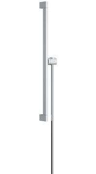 Душова штанга HANSGROHE Unica E Puro 65 см з тримачем і душовим шлангом Isiflex 160 см Chrome 24404000 хром - 24404000
