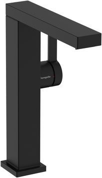 Змішувач для раковини HANSGROHE Tecturis E 210 Fine поворотний вилив CoolStart EcoSmart+ Matt Black 73060670 чорний з д/к - 73060670