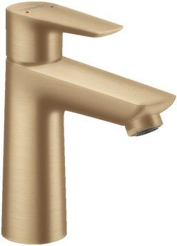 Змішувач для раковини HANSGROHE Talis E 110 з донним клапаном Brushed Bronze 71710140 бронза - 71710140