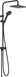 Душова система HANSGROHE Vernis Shape Showerpipe 230 Reno чорна матова 26282670 - 26282670 - 1