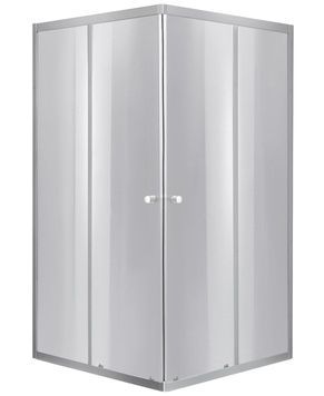 Душова кабіна Lidz Wawel SC90x90.SAT.LOW.DGR скло темне тоноване 4 мм, без піддону LWASC9090SATLOWDGR2 - LWASC9090SATLOWDGR2