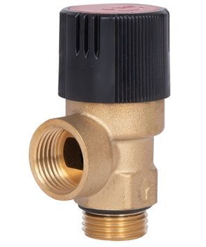 Запобіжний клапан Thermo Alliance Standart 6 bar 1/2" ВЗ латунь TAS2446 - TAS2446