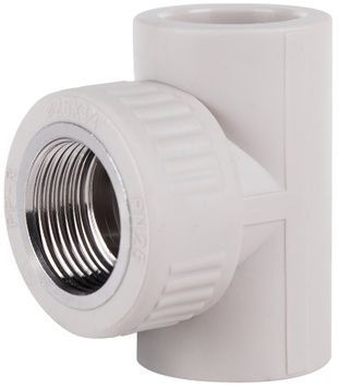 Тройник PPR ALFA PLAST 25х3/4"х25 ВР APFTTE2534X - APFTTE2534X