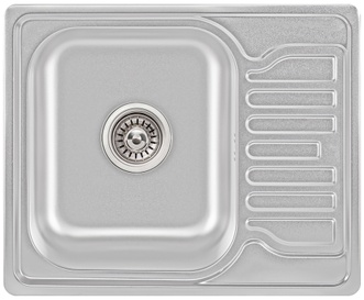 Кухонна мийка LIDZ 5848 Satin 0,8 мм (180) LIDZ5848SAT08 - LIDZ5848SAT08