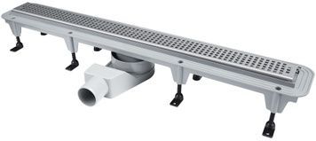 Трап душевой линейный QTAP AQUARIUS CRM50800304 740 мм с комбинированным затвором - AQUACRM50800304