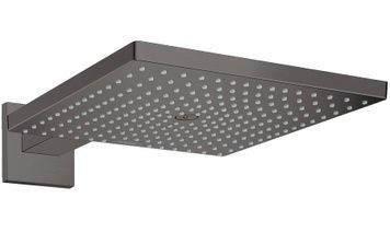 Верхний душ с держателем HANSGROHE Raindance E 300 1jet Brushed Black Chrome 26238340 черный хром - 26238340