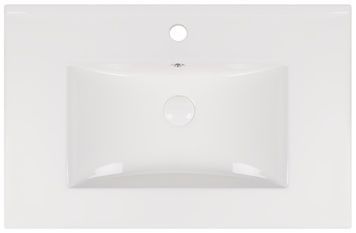 Раковина врізна QTAP Albatross New 715x470x170 White з донним клапаном QT0111750670W - QT0111750670W