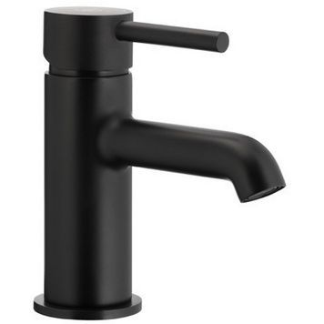 Смеситель для умывальника KFA ARMATURA MOZA BLACK 5032-815-81 с донным клапаном - 5032-815-81