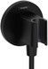 Шлангове підключення з тримачем HANSGROHE FixFit S Matt Black 26888670 чорний матовий - 26888670 - 1