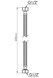 Шланг для подключения воды Thermo Alliance Standart 60 см Nylon 1/2"x1/2" ВВ TAS387W60