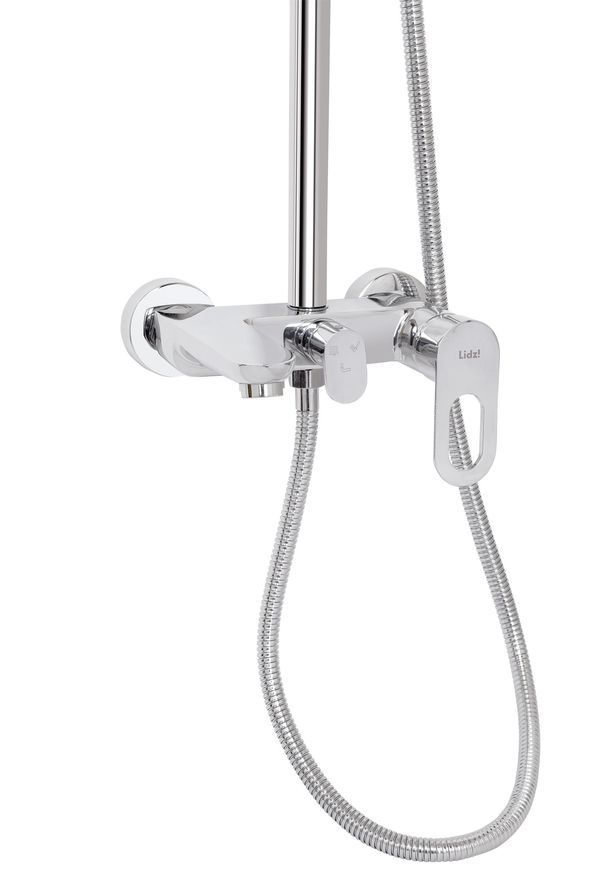 Душевая система Lidz Latwa 1030 с изливом Chrome LDLAT1030CRM45417 - LDLAT1030CRM45417