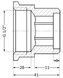 Подовжувач латунний Thermo Alliance Standart 1/2" ВРх1/2" ЗР, 30 мм SD4221530
