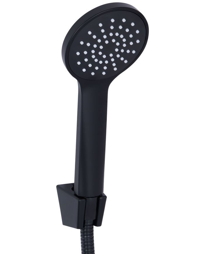 Смеситель для ванны Lidz Latwa 006 с душевым гарнитуром LDLAT006BLA45419 Black - LDLAT006BLA45419