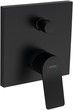 Змішувач для ванни/душу HANSGROHE Vivenis прихованого монтажу Matt Black 75415670 чорний матовий - 75415670