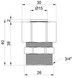 Муфта обтискна Thermo Alliance Standart 20х3/4" ЗР перехідна пряма розбірна латунь SD154W2020