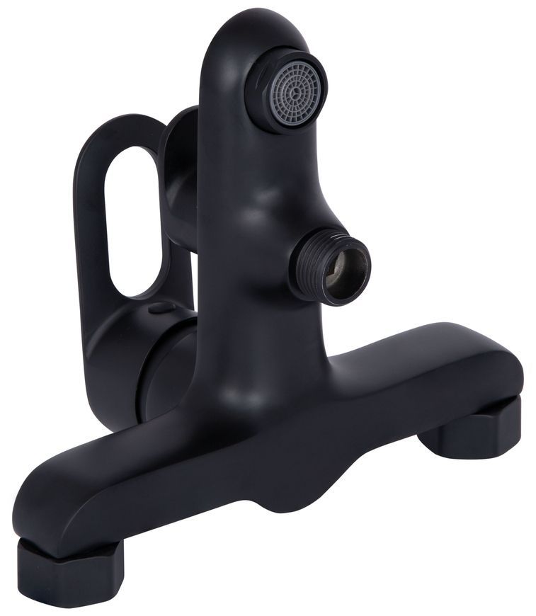 Смеситель для ванны Lidz Latwa 006 с душевым гарнитуром LDLAT006BLA45419 Black - LDLAT006BLA45419
