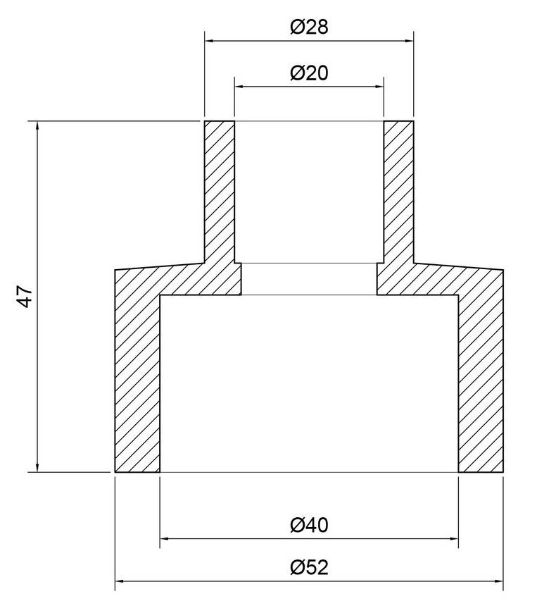 Муфта PPR THERMO ALLIANCE 40х20 - DSB104