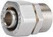 Муфта обтискна SD Plus 20х3/4" ЗР перехідна пряма розбірна латунь SD154W2020