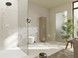Верхний душ HANSGROHE Pulsify S 260 1jet Matt White 24140700 белый/графит - 24140700 - 5
