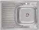 Кухонна мийка IMPERIAL 6080-R Polish 0,6 мм (IMP6080R06POL) - IMP6080R06POL - 1