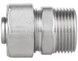 Муфта обтискна Thermo Alliance Standart 20х3/4" ЗР перехідна пряма розбірна латунь SD154W2020