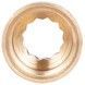 Подовжувач латунний Thermo Alliance Standart 1/2" ВРх1/2" ЗР, 30 мм SD4221530