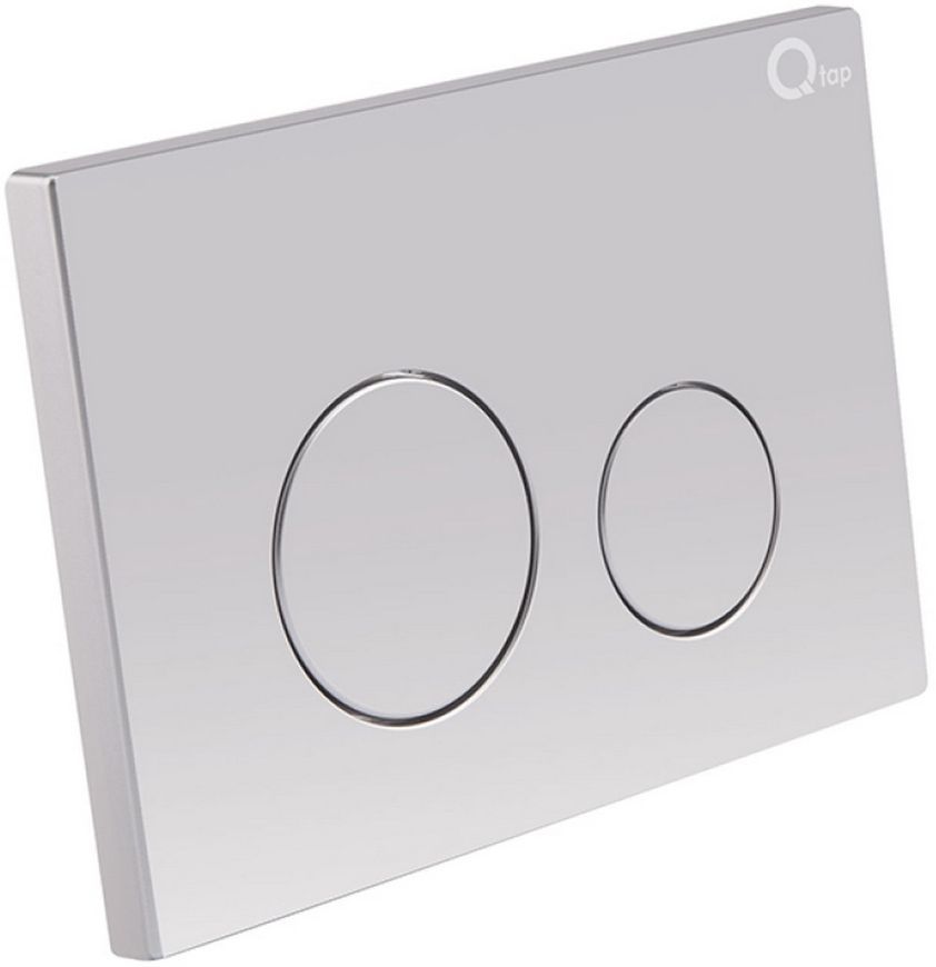 Набір інсталяція 4 в 1 QTAP Nest ST з круглою панеллю змиву QT0133M425M11111SAT - QT0133M425M11111SAT