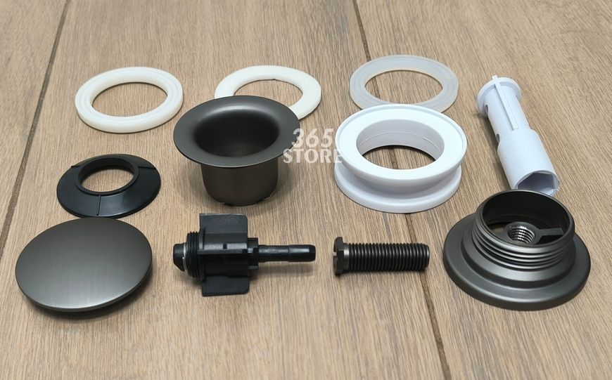 Донный клапан McALPINE универсальный CWP60-CB-GM Cliск-Claск GUNMETAL графит для раковины 1 1/4" - CWP60-CB-GM