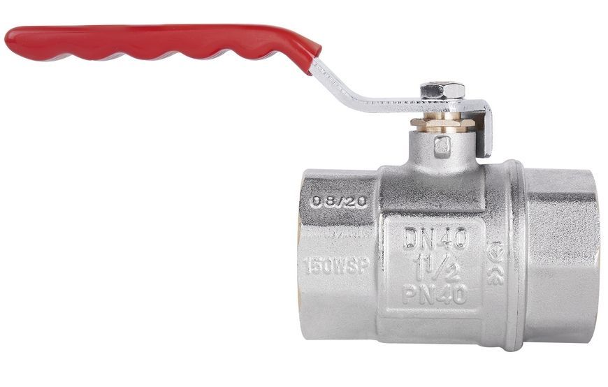 Кран кульовий SD Plus 1" 1/2 ВР для води (важіль) SD600NW40PN40 - SD600NW40PN40
