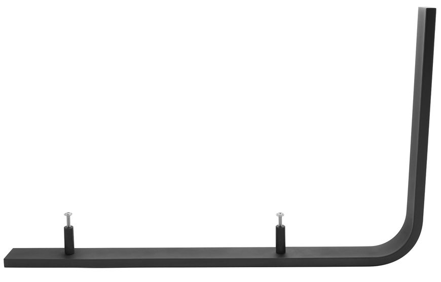 Полотенцедержатель для мебельной тумбы QTAP QT66FL8130AMB черный матовый