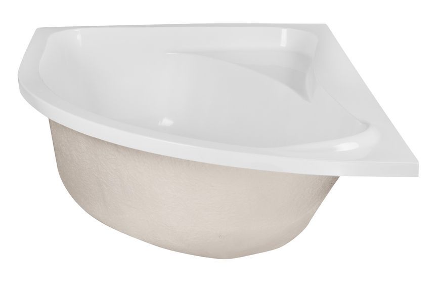 Ванна акриловая LIDZ WAWEL 150L асимметричная левая 150x100 + ножки N&Oacute;ŻKI A 150 - LWAWEL150LLNA150