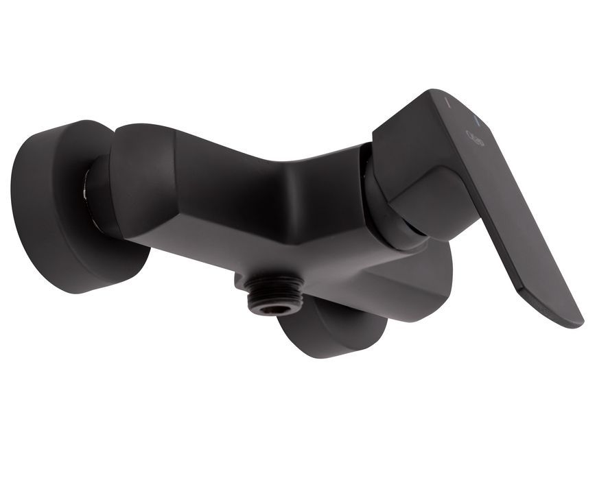 Змішувач для душу QTAP Lipno QTLIPNO4023101CB чорний - QTLIPNO4023101CB