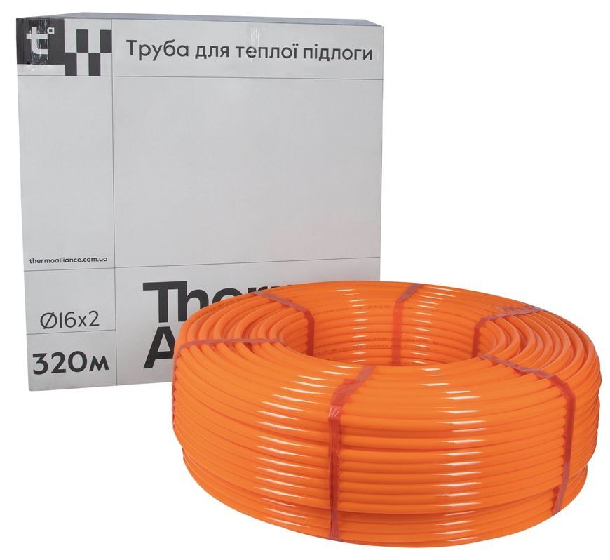 Труба Thermo Alliance Spain PEX-A EVOH Orange 16х2 мм (320 м) SD00052687