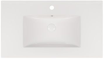Раковина врізна QTAP Albatross New 815x465x170 White з донним клапаном QT0111750680W - QT0111750680W