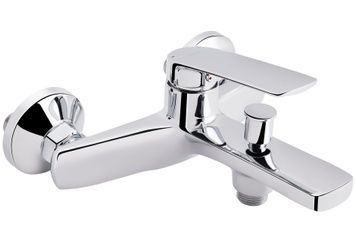 Смеситель для ванны QTAP Kralovice QTKRL3029103DC с коротким изливом - QTKRL3029103DC