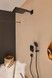 Верхний душ с держателем HANSGROHE Raindance E 300 1jet Matt Black 26238670 черный матовый - 26238670 - 5