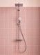 Душова система HANSGROHE Crometta E Showerpipe 240 1jet з термостатом 27271000 хром - 27271000 - 5