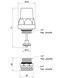 Кран термостатичний SD FORTE 1/2"х3/4" для колектора SF012 - SF012 - 2